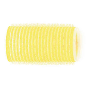 Rouleaux Velcro sachet de 12 jaune 32mm