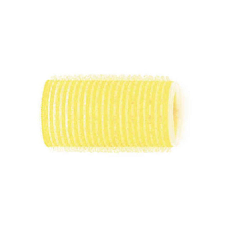 Rouleaux Velcro sachet de 12 jaune 32mm