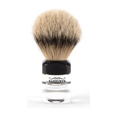 Blaireau professionnel pour barbe modèle  Silver Diamond