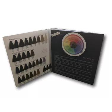  Coloration professionnelle pour cheveux  Kromside 6 Zéro. couverture cheveux blancs nuancier 