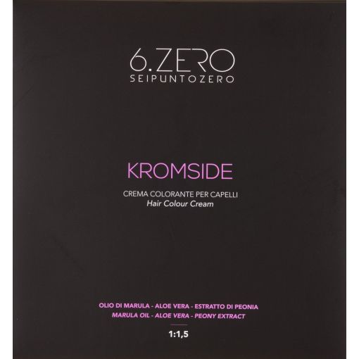 fiche Coloration professionnelle pour cheveux  Kromside 6 Zéro.couverture cheveux blancs