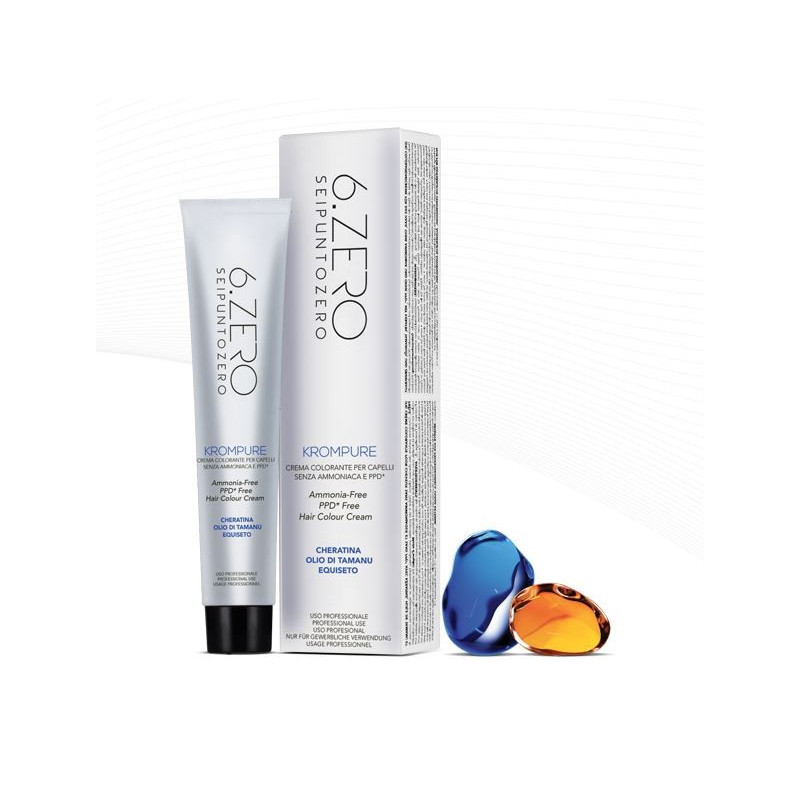 Coloration professionnelle pour cheveux sans ammoniaque Krompure
