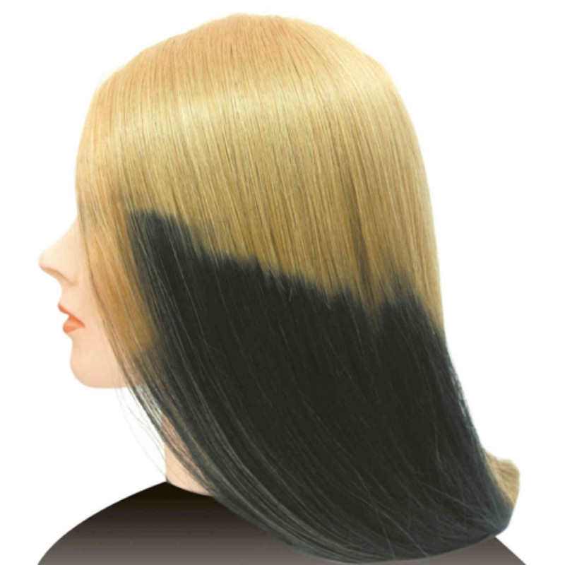 Jessica Sibel Tête maléable cheveux synthétiques 3550 cm.