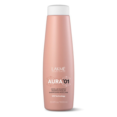 shampoing micellaire pour  lissage  Aura de chez lakmé shampoing micellaire phase 1