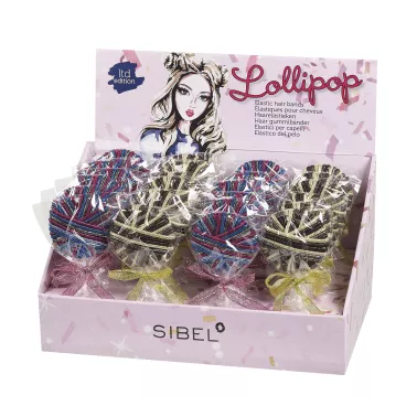 présentoir d'Élastiques sucettes Lollipop marque sibel