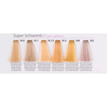 nuancier couleur cheveux  super éclaircissante Kromside 