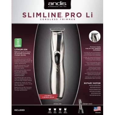  Tondeuse barbier T slim PRO LI T-BLADE D8 andis 