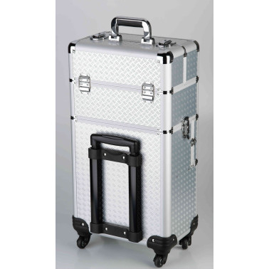 Valise professionnelle sur roulette 3 compartiments 