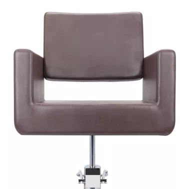 Fauteuil coiffage Felicitas pour salon de coiffure  coloris brun