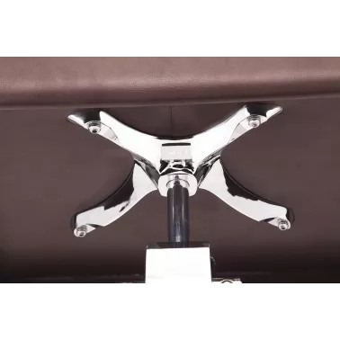 Fixation fauteuil coiffage Felicitas pour salon de coiffure brun