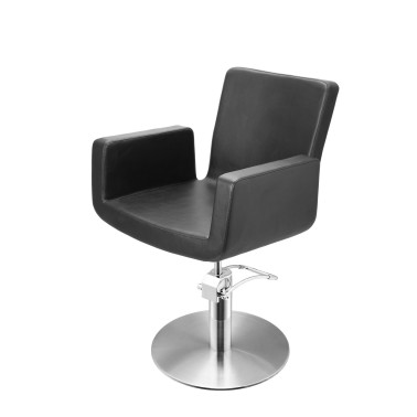  fauteuil de coiffure Attractio noir Sibel Furniture base round