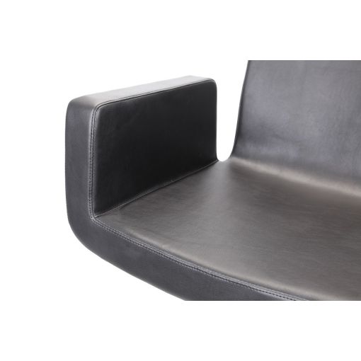 Fiche fauteuil de coiffure Attractio Croco noir Sibel Furniture