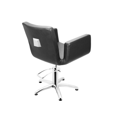 fauteuil de coiffure Attractio noir base étoile Sibel Furniture