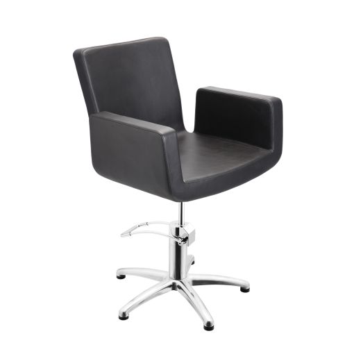 Fiche fauteuil de coiffure Attractio Croco noir Sibel Furniture