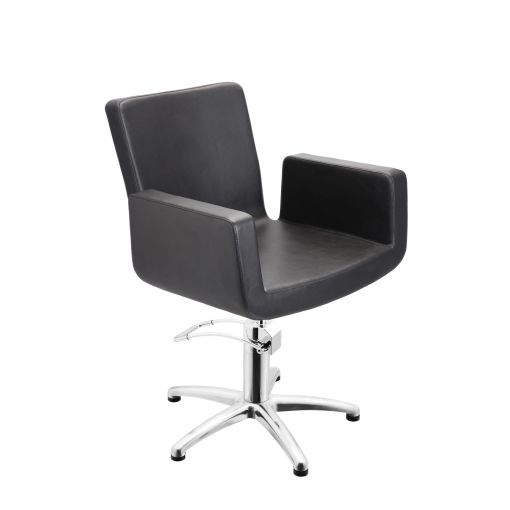 Fiche fauteuil de coiffure Attractio Croco noir Sibel Furniture
