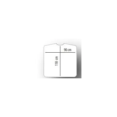 Cape / peignoir jetable dimensions