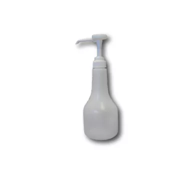 Bouteille pour salon de coiffure avec pompe dosage