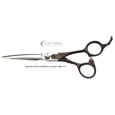 Ciseau takai coiffure professionnel de coupe ,  Karakuri marque Takai  BA taille 5.5 en uréthane