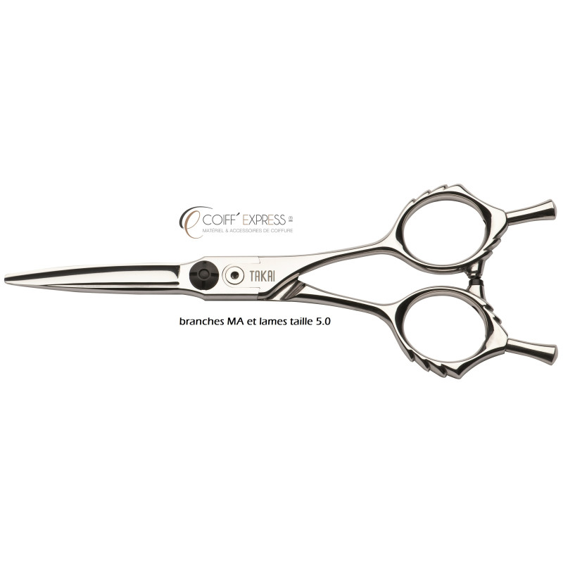 Ciseau takai coiffure professionnel de coupe ,  Karakuri marque Takai MA Taille 5