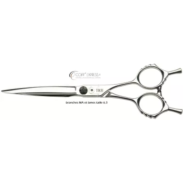 Ciseau takai coiffure professionnel de coupe ,  Karakuri marque Takai  MA Taille 6.3