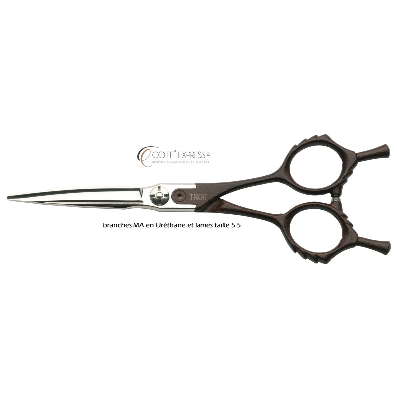 Ciseau takai coiffure professionnel de coupe ,  Karakuri MA en uréthane taille 5.5