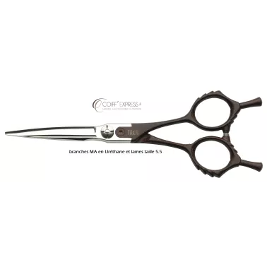 Ciseau takai coiffure professionnel de coupe ,  Karakuri MA en uréthane taille 5.5