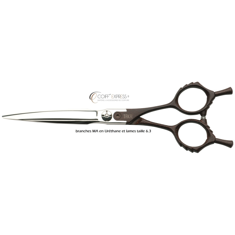 Ciseau takai coiffure professionnel de coupe ,  Karakuri MA en uréthane taille 6.3