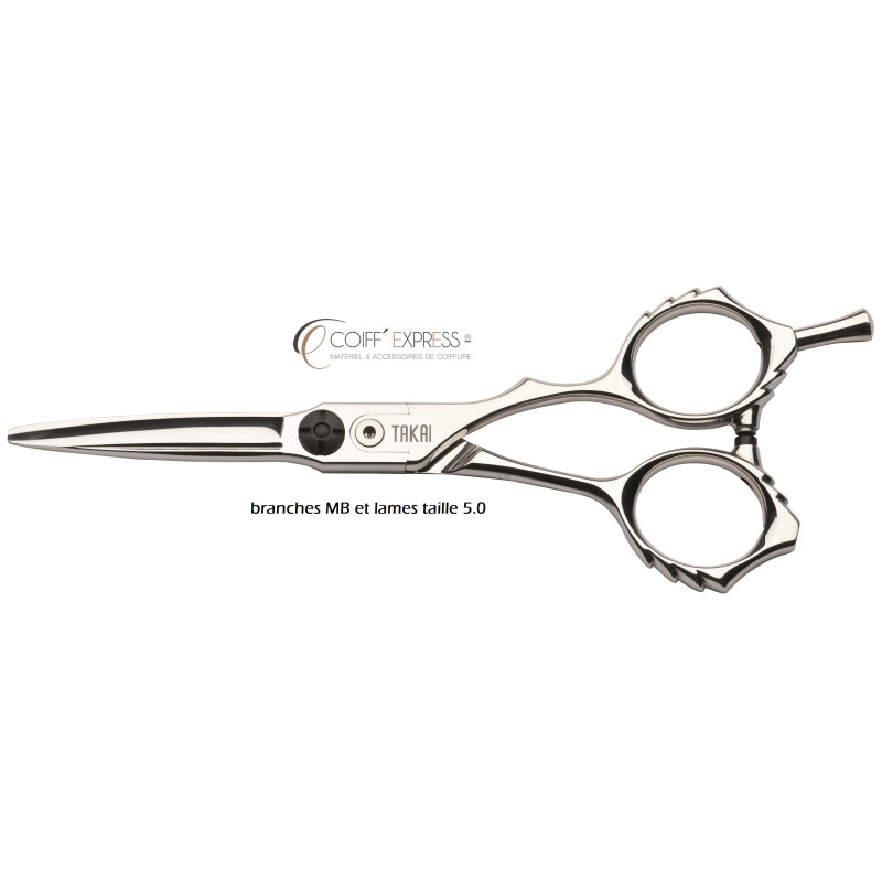 Ciseau takai coiffure professionnel de coupe ,  Karakuri marque Takai MB taille 5