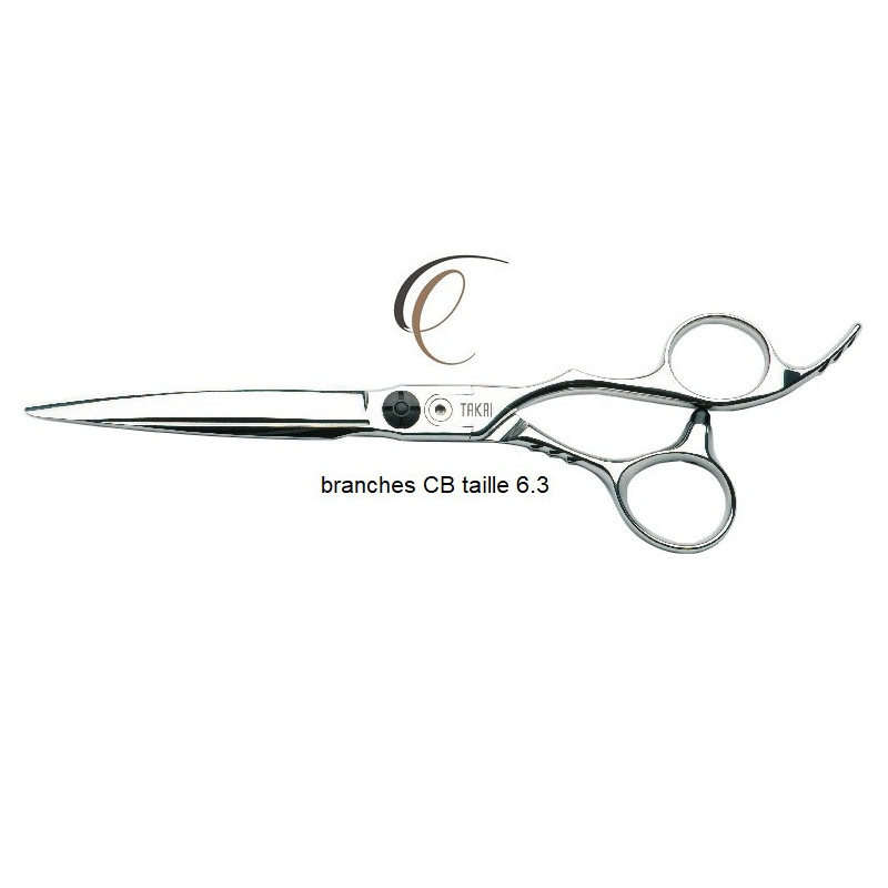 Ciseau takai coiffure  Karakuri marque Takai branches CB taille 6.3