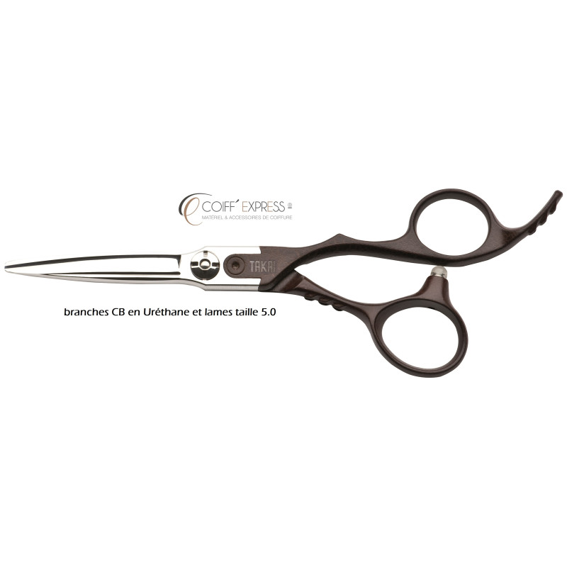 Ciseau takai coiffure professionnel de coupe ,karakuri branches CB uréthane taille 5