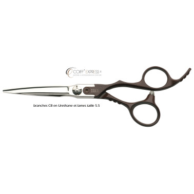 Ciseau takai coiffure professionnel de coupe ,karakuri branches CB uréthane taille 5.5