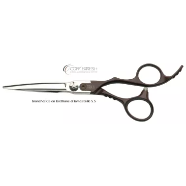 Ciseau takai coiffure professionnel de coupe ,karakuri branches CB uréthane taille 5.5