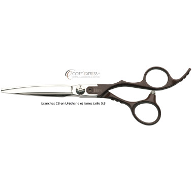 Ciseau takai coiffure professionnel de coupe ,karakuri branches CB uréthane taille 5.8