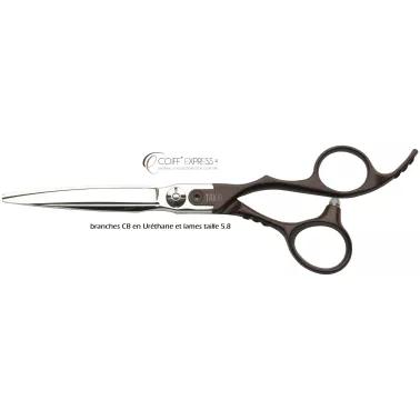 Ciseau takai coiffure professionnel de coupe ,karakuri branches CB uréthane taille 5.8