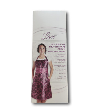 Tablier de coiffure femme Lace violet Olivia Garden