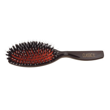 Brosse cheveux longs pneumatique classic 71 Sibel. Picots sanglier-plastique.