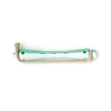 Bigoudis cheveux permanente 60 mm BI-COLOR  Vert 