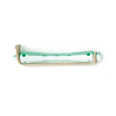 Bigoudis cheveux permanente 60 mm BI-COLOR  Vert 