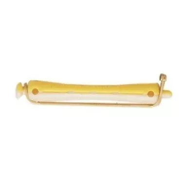 Bigoudis cheveux permanente 60 mm BI-COLOR Jaune  