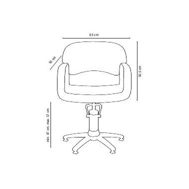 Fauteuil de coupe professionnel pour salon de coiffure original best buy