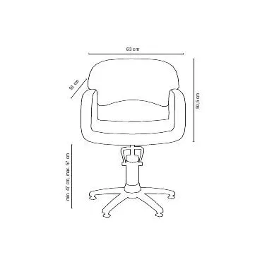 Dimensions fauteuil de coupe professionnel Opéra Original Best Buy