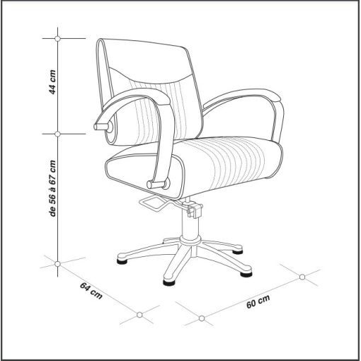 Fauteuil coiffure Memphis Jacques Seban