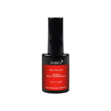 vernis a ongles sibel semi permanent Rouge Parfait