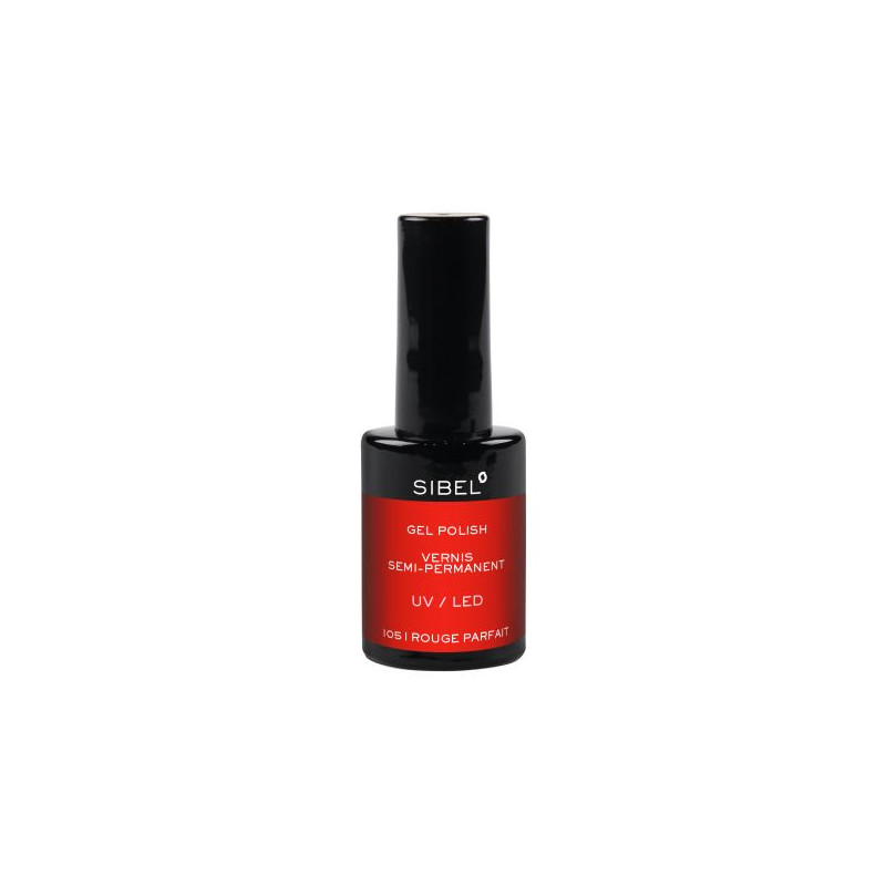 vernis a ongles sibel semi permanent Rouge Parfait