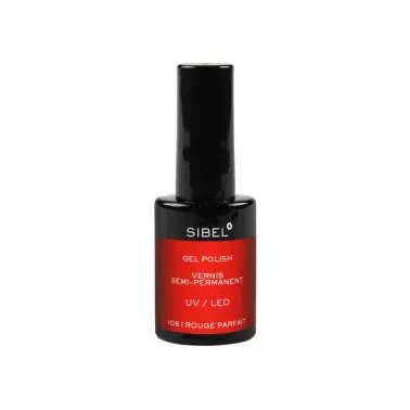 vernis a ongles sibel semi permanent Rouge Parfait