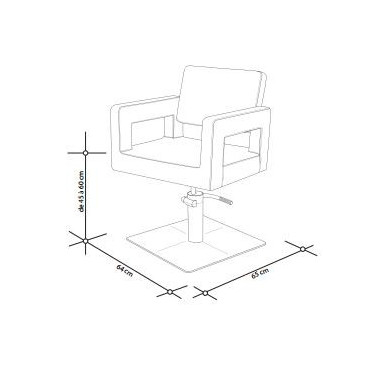 Fauteuil Brooklyn noir chic et élégant Jacques Seban