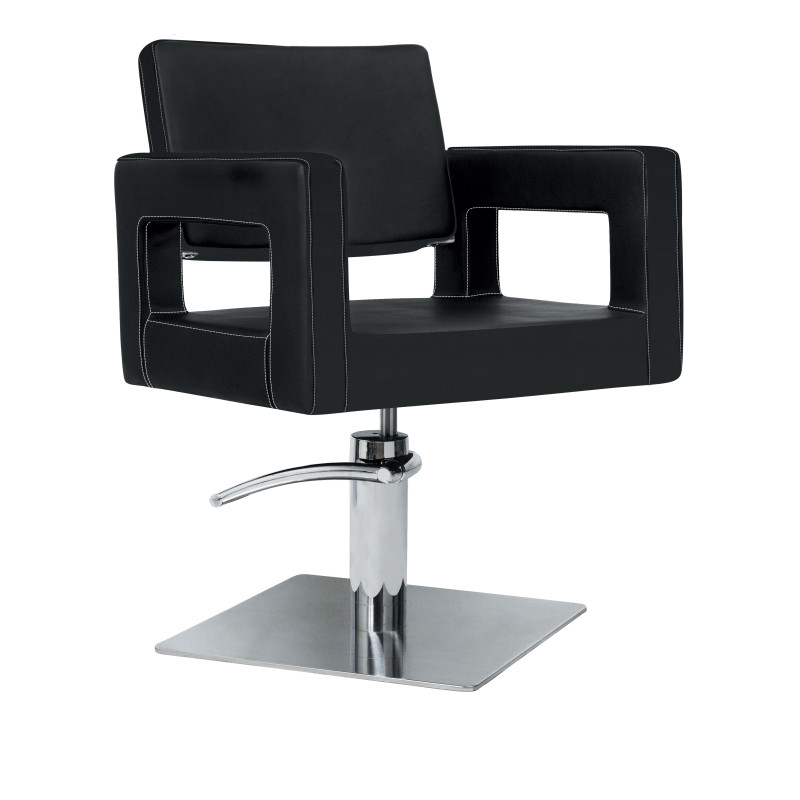 Fauteuil Brooklyn noir chic et élégant Jacques Seban