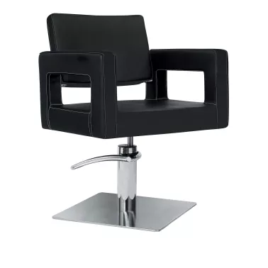 Fauteuil Brooklyn noir chic et élégant Jacques Seban