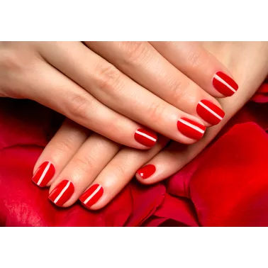 vernis a ongles sibel semi permanent professionnel rouge parfait