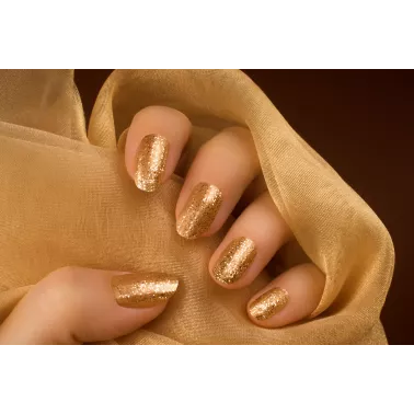 vernis a ongles sibel semi permanent professionnel dazzling gold